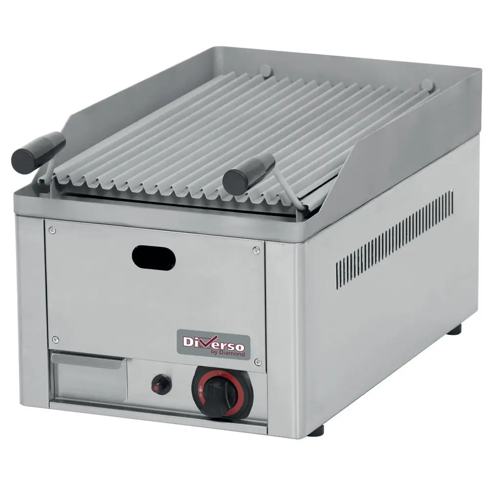 Diverso WR-GRL-G4 Lava rock grill 1/2 module 4kw - Image 2
