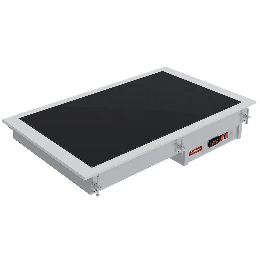 Diamond IN/VCX08-P Black Vitroceramic Element Hob, 0.9kW