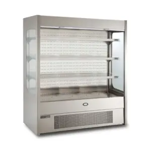 Foster FMSLIM1800NG/18-163 Slimline Multideck with Nightblind and Glass End Panels, 1800mm