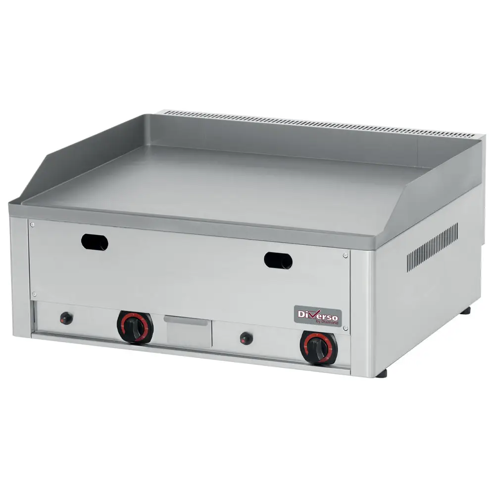 Diverso WR-FTG-Z2 Flat gas cooking plate 8 kW - Image 2