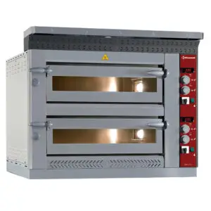 Diamond LD12/35-N Electric Twin Deck Pizza Oven, 12 x ø350mm Pizzas