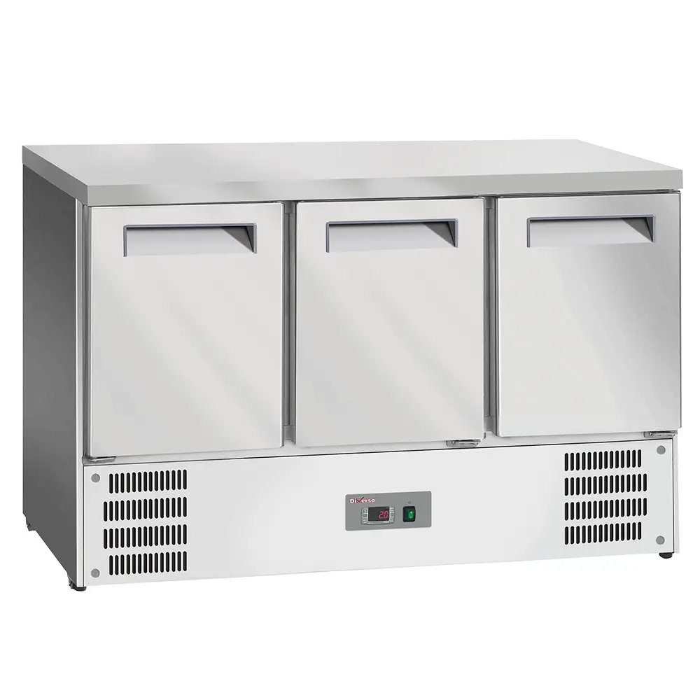 Diverso WR-SAG1-T3 Refrigerated counter 3 doors GN 1/1