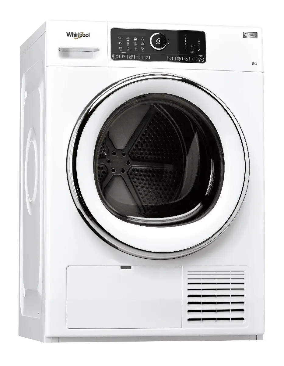 Whirlpool AWZ8HP/PRO 6th Sense Heat Pump Commercial Tumble Dryer, 8kg
