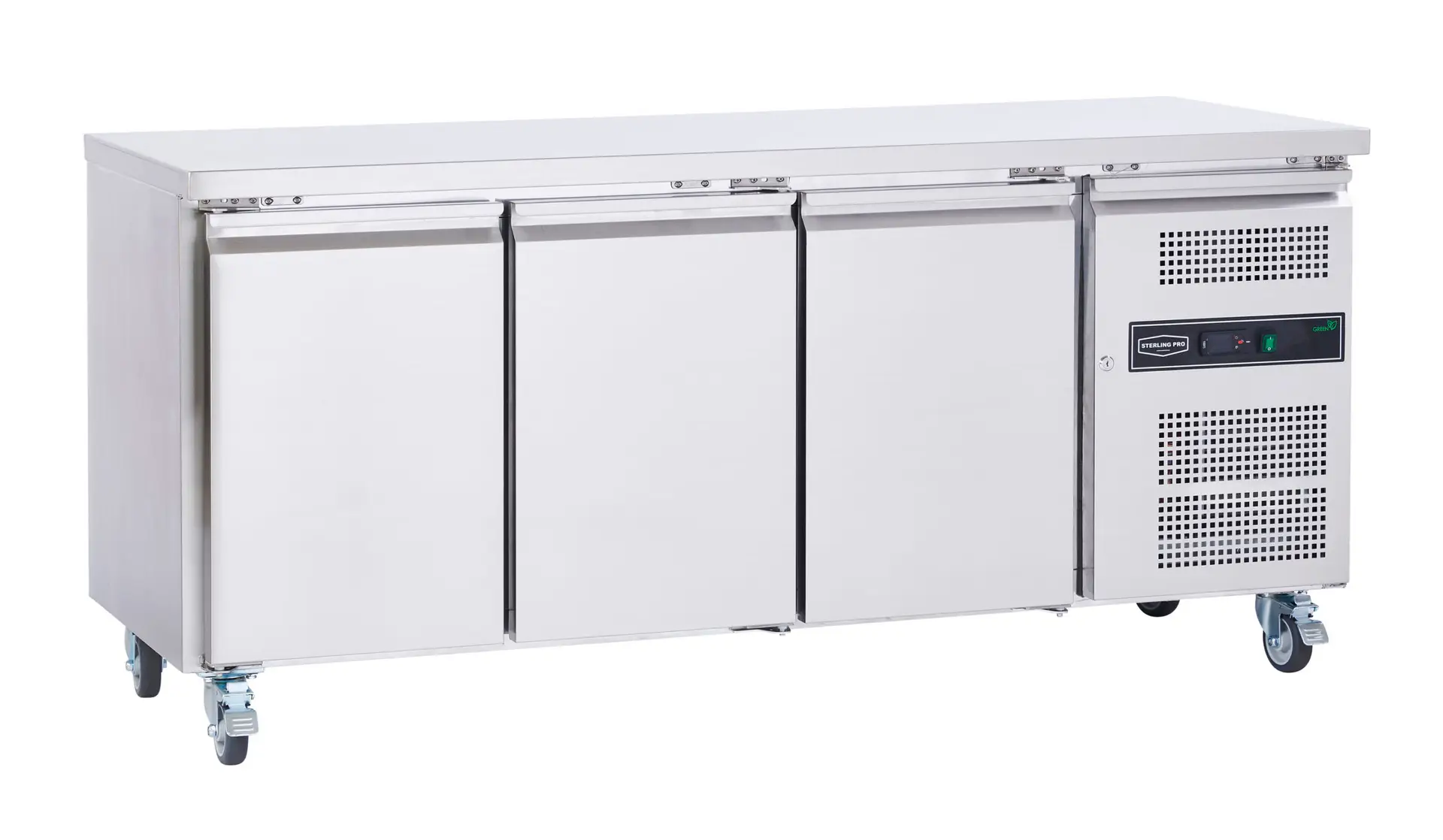 Sterling Pro Cobus SPCR300P 3 Door Refrigerated Counter, 417 Litres