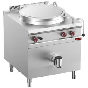 Diamond G9/M15D8-N Gas Direct Heating Boiling Pan on Cupboard, 150 Litres