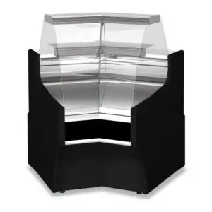 Diamond ATL/A4-NP-B5 Closed Angle 45°, Neutral, Pastry Glass - Black