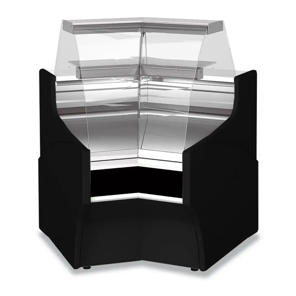 Diamond ATL/A4-NP-B5 Closed Angle 45°, Neutral, Pastry Glass - Black