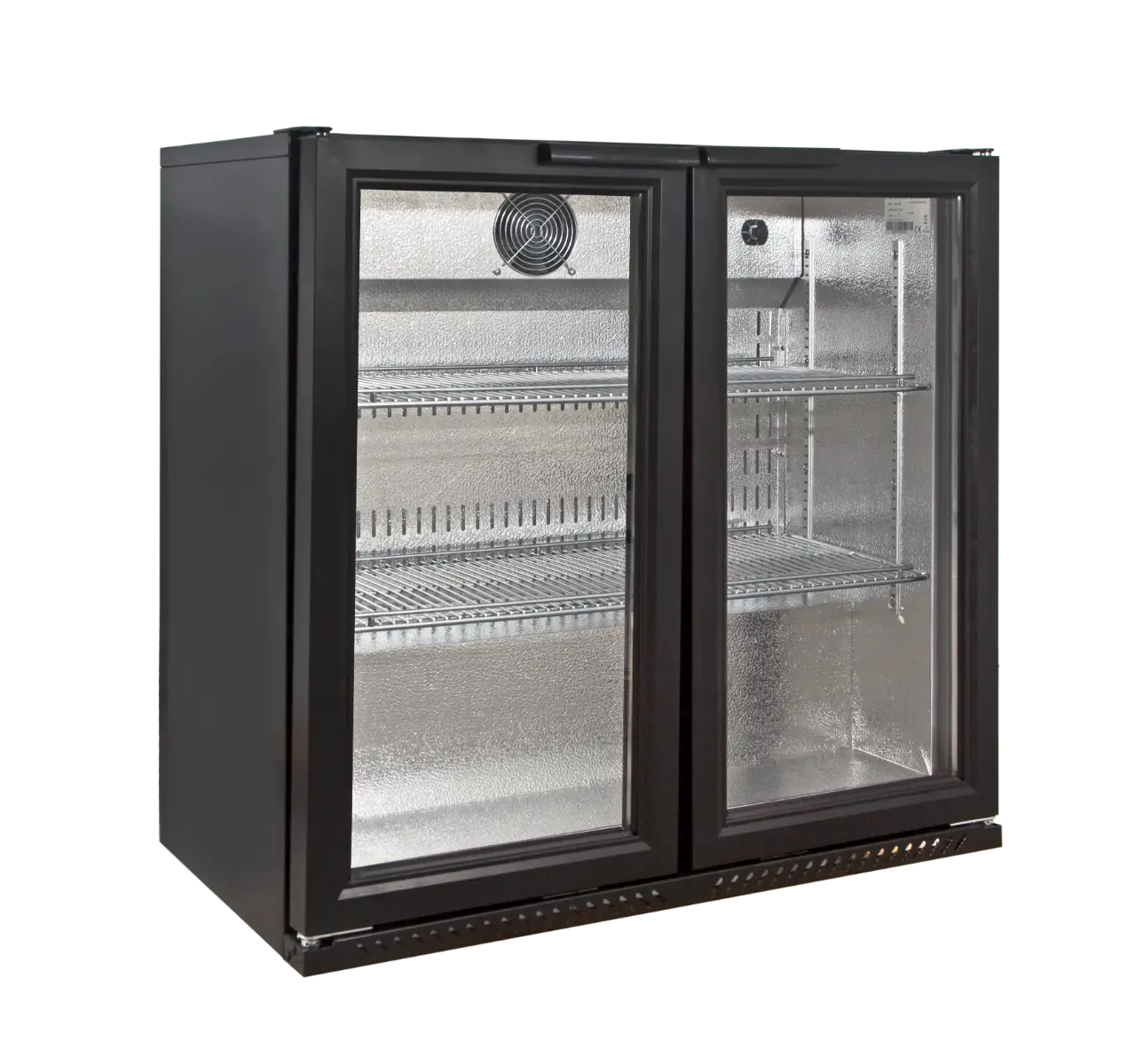 Sterling Pro Green BBS220HINGED Double Door Hinged Bottle Cooler, 223 Litres