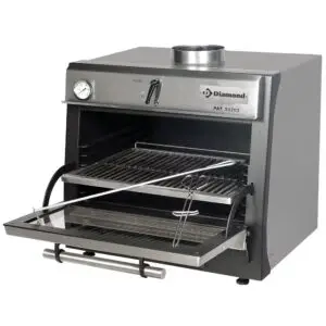 Diamond CBQ-060/SS Stainless Steel BBQ Charcoal Oven