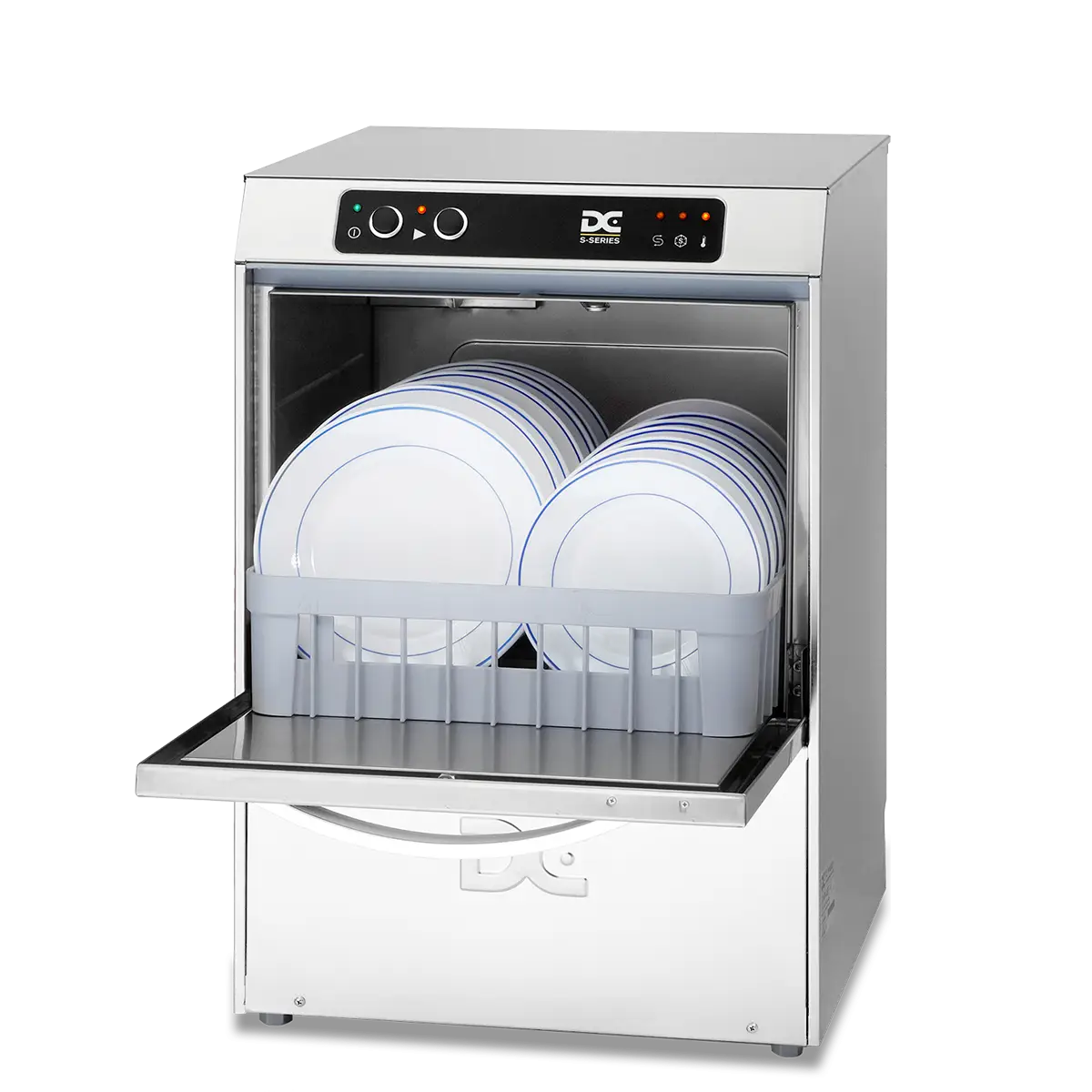 DC SD40 Standard Range 400mm Basket Frontloading Commercial Dishwasher, 11 Plates