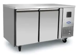 Atosa EPF3422HD 2 Door Preparation Counter Fridge, 280 Litres