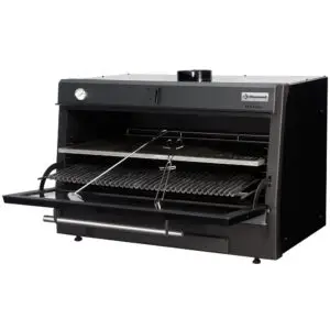 Diamond CBQ-120/BK Black Charcoal BBQ Oven