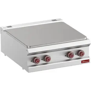 Diamond E7/ST7T-N 1 Whole Hob Countertop Electric Range Cooker, 9kW