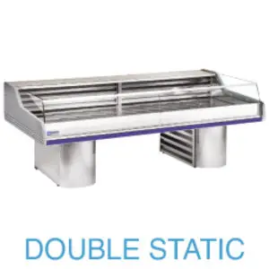 Diamond SG35BS/B1 Refrigerated display counter with glass " Self-Service ", on bases