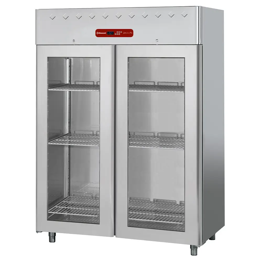 Diamond AD2B/H2G-R2 Single Door Stainless Steel Upright Freezer, 1400 Litres