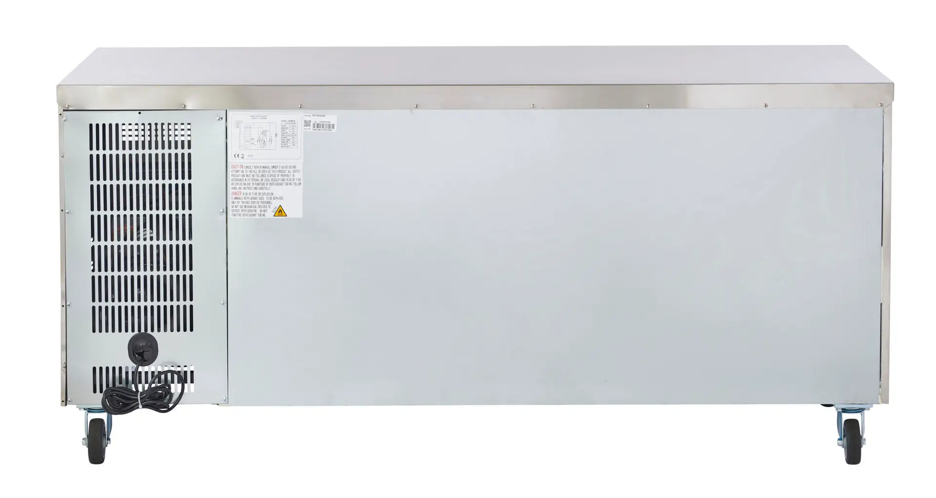 Sterling Pro Cobus SPCF300N 3 Door Freezer Counter, 417 Litres - Image 6