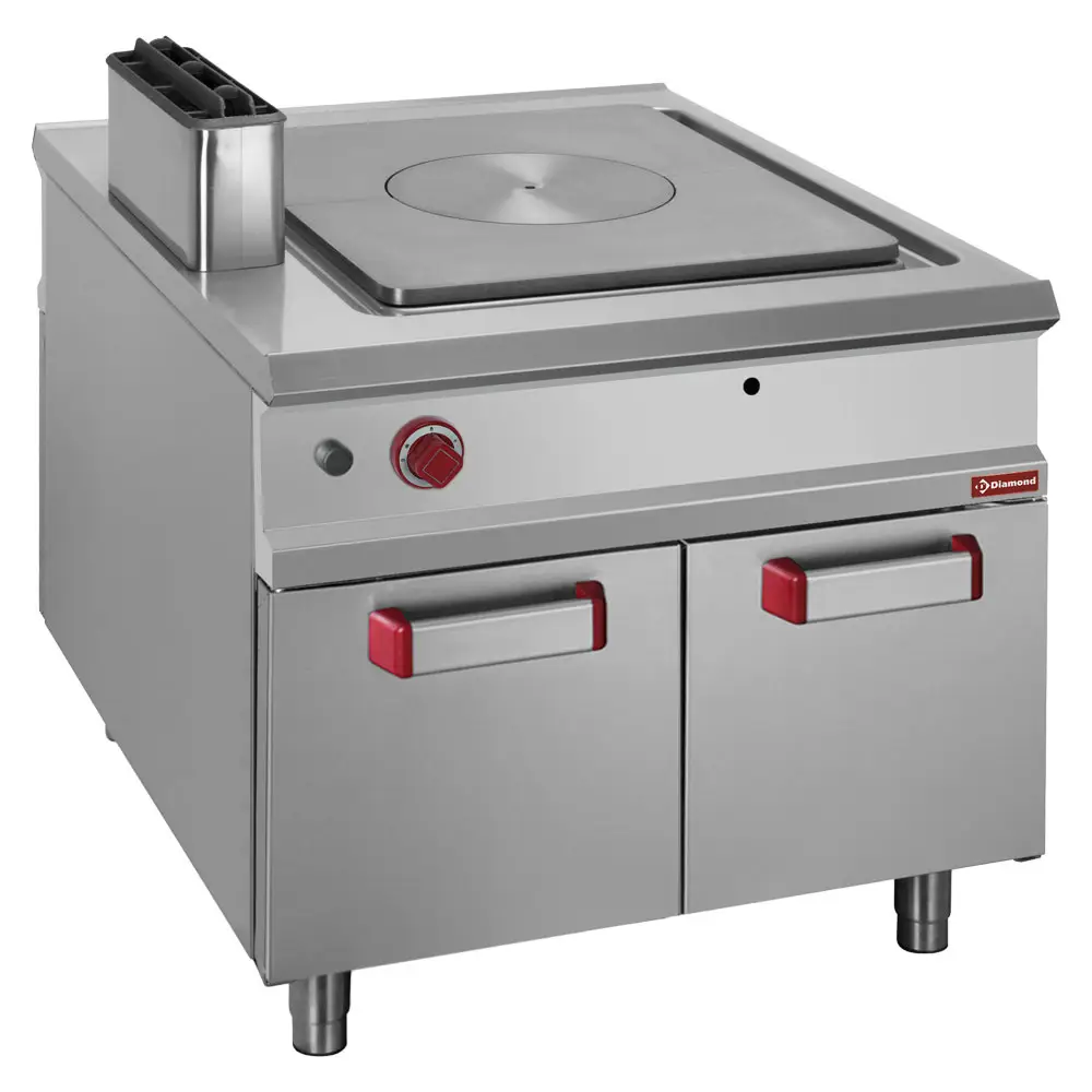 Diamond G1/TA2 Solid Top Gas Stove, Cupboard - Pass-Through