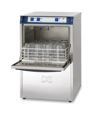 DC PG40 Premium Range 400mm Basket Frontloading Commercial Glasswasher, 16 Pint Capacity