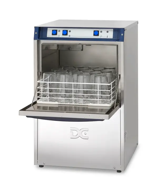 DC PG40 Premium Range 400mm Basket Frontloading Commercial Glasswasher, 16 Pint Capacity