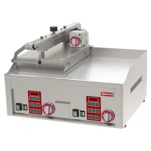 Diamond PLC61/A9 Smooth, chrome Clam Grill, 3x 230/1V