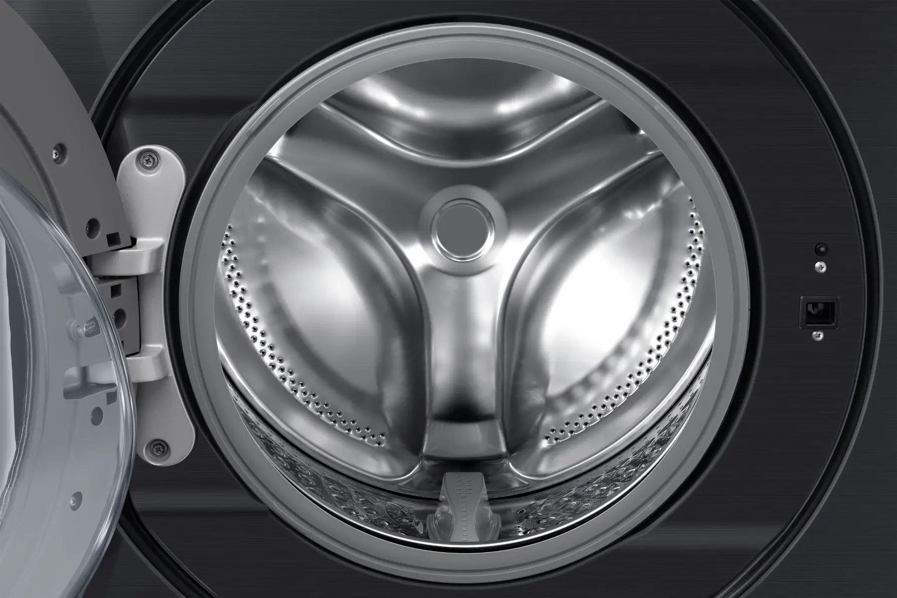 Samsung WF18T8000GV/EU, 18kg Large Capacity Washing Machine, C Rated in Black - Image 5