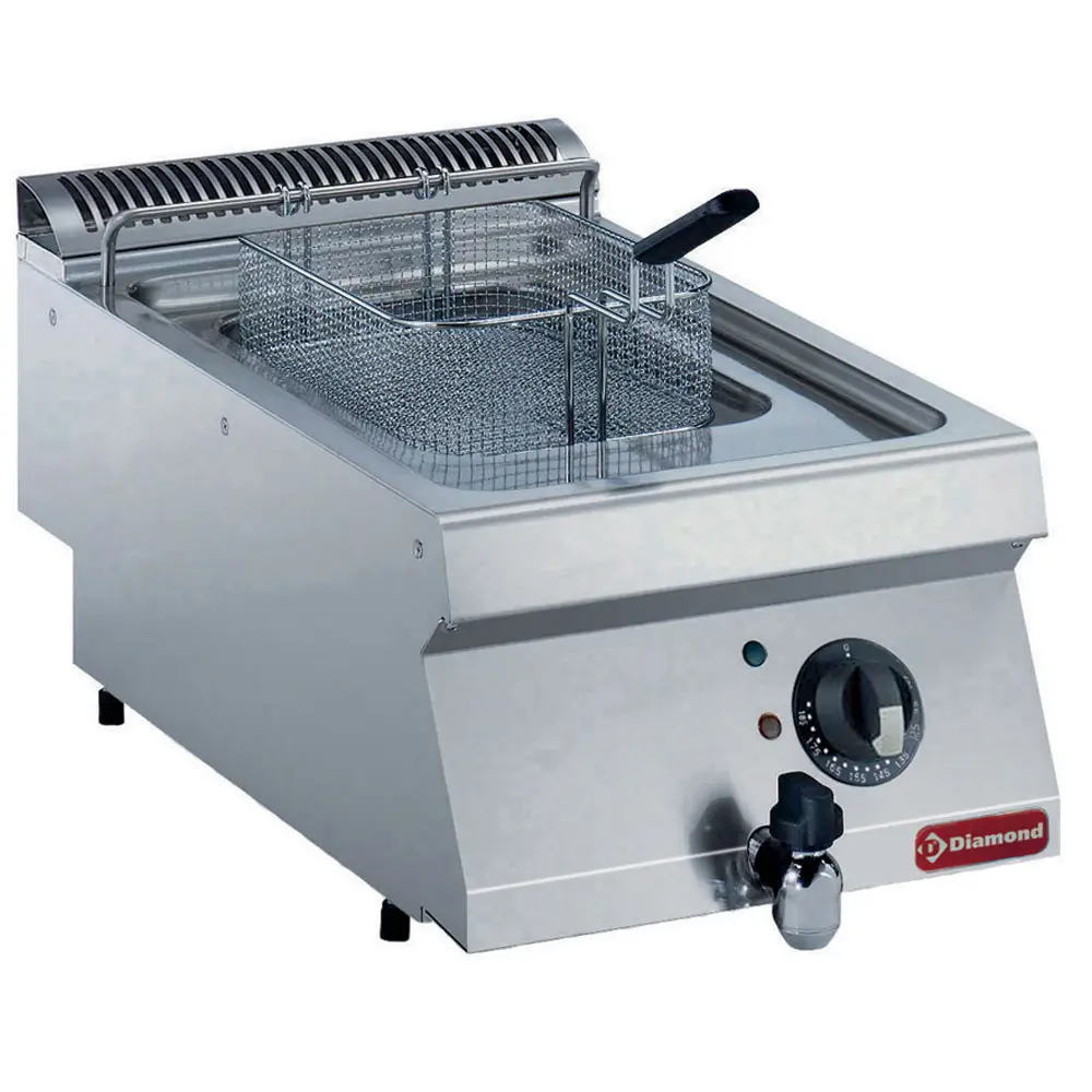 Diamond E17/F74T-N Single Basket Countertop Electric Fryer, 5.4kW