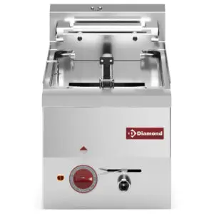 Diamond E60/F10-3T-N Single Basket Countertop Electric Fryer, 7.5kW