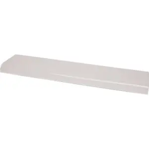 Diamond V15 Upper Or Middle Curved Shelf Superstructure, Made Of Tempered Glass