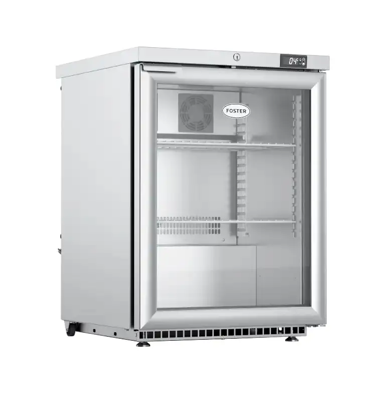 Foster HR150G/13-174 Single Glass Door Undercounter Cabinet Display Refrigerator, 150 Litres - Image 2