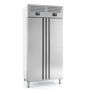 INFRICO Upright Double Hinged Door Fridge/Freezer