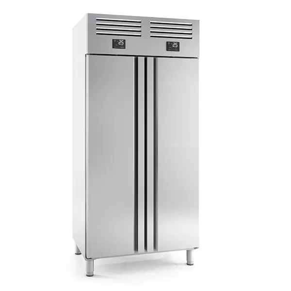 INFRICO Upright Double Hinged Door Fridge/Freezer