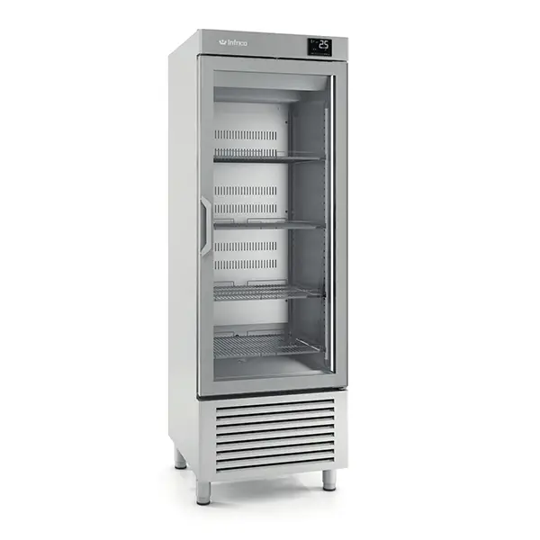 INFRICO Upright Single Hinged Glass Door Freezer