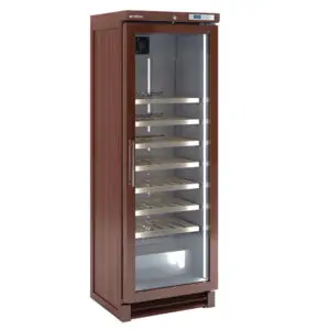 INFRICO Upright Single Hinged Glass Door Wine Cellar (100 bottles)