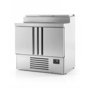 INFRICO Compact Double Door Refrigerated Counter With Raised Collar