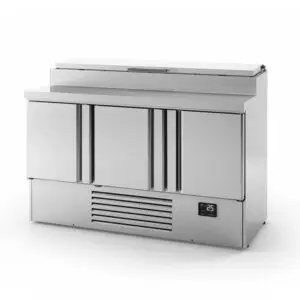 INFRICO Compact Triple Door Refrigerated Counter With Raised Collar