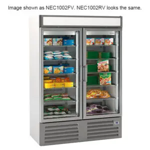 INFRICO Double Glass Door Refrigerated Merchandiser 1000L