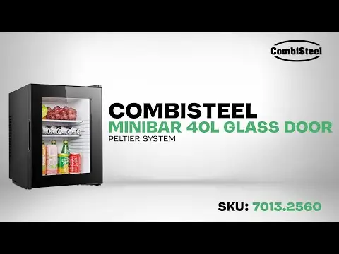 MINIBAR 40L GLASS DOOR PELTIER SYSTEM - Image 6