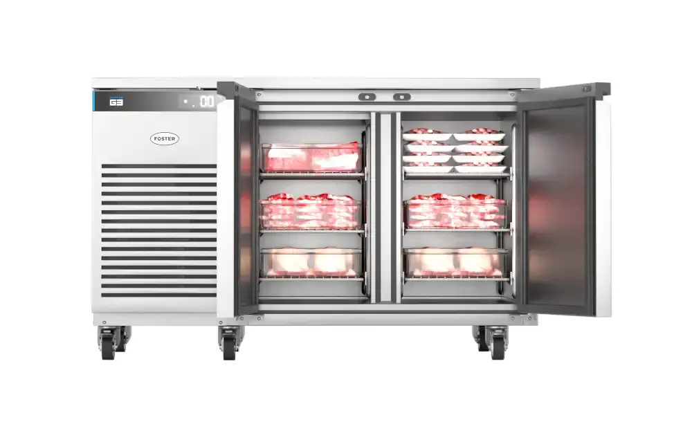 Foster EP1/2M/43-112 EcoPro G3 2 Door Refrigerated Counter, 280 Litres - Image 3