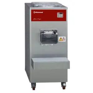 Diamond TGV/80DW Automatic Vertical Ice Cream Turbine Appliance with Water Condenser, 80 Litres per Hour