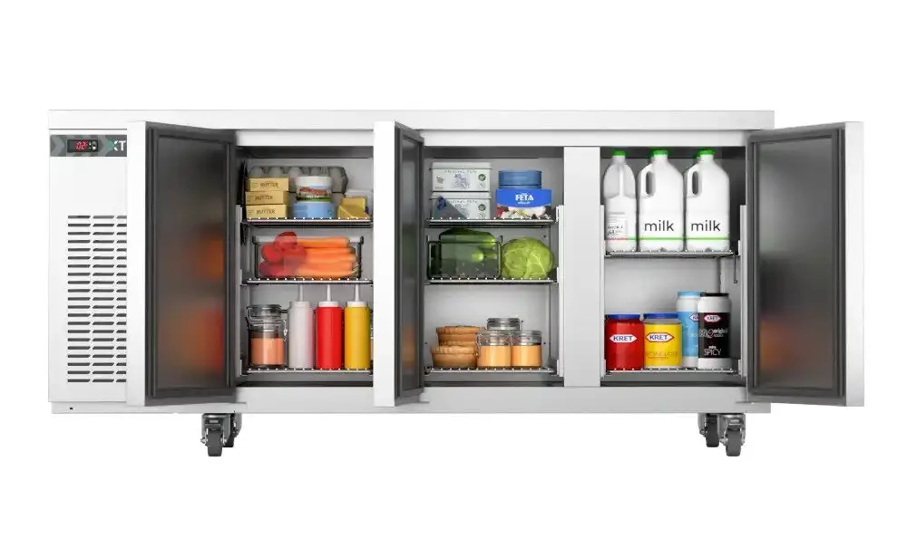 Foster Xtra XR3H/33-189 Three Door Refrigerated Preparation Counter, 435 Litres - Image 2