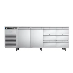 Foster EP1/4H/43-326 EcoPro G3 2 Door & 6 Drawer Refrigerated Counter, 585 Litres