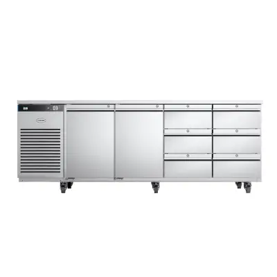 Foster EP1/4H/43-326 EcoPro G3 2 Door & 6 Drawer Refrigerated Counter, 585 Litres
