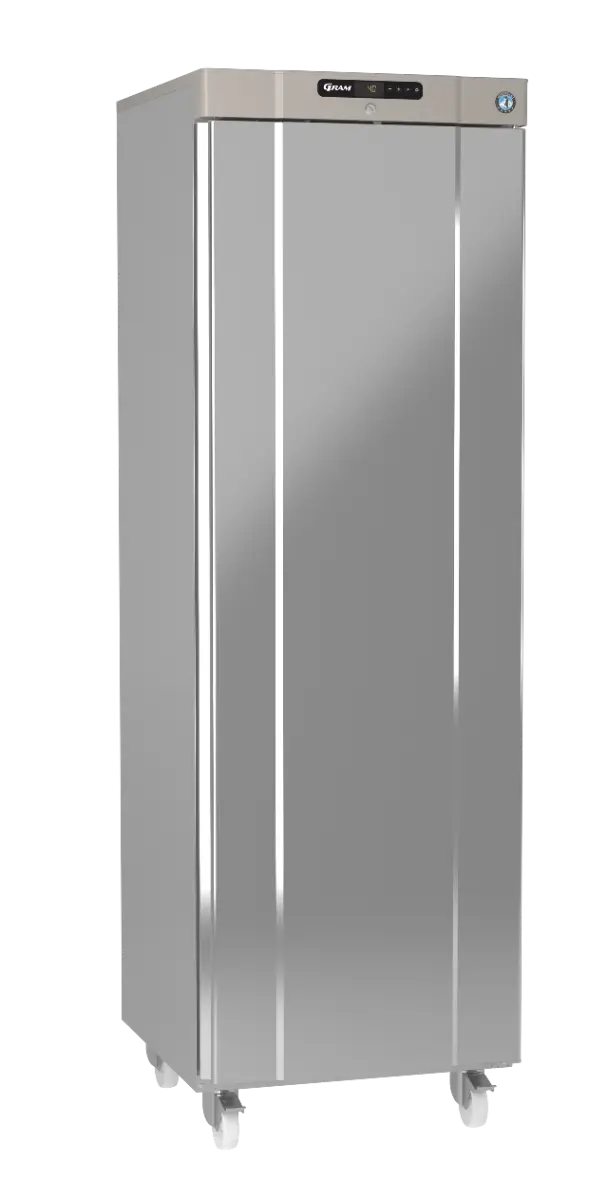 Hoshizaki Compact K420 R-C DR G U Single Door Stainless Steel Upright Refrigerator, 343 Litres