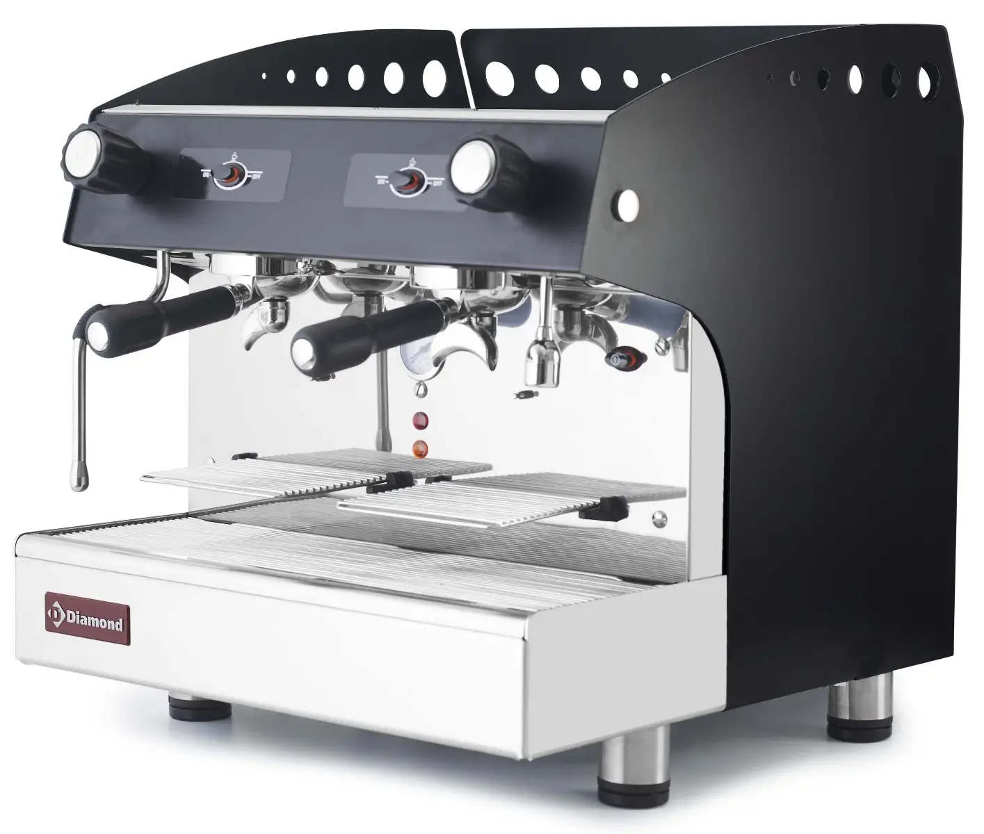 Diamond COMPACT/2PB Semi-Automatic Espresso Coffee Machine 2 Groups, 6.5 Litres