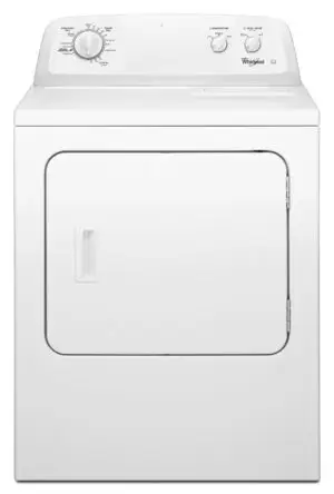 Whirlpool GRADED Atlantis 3LWED4705FW Classic American Style Vented Dryer, 15kg