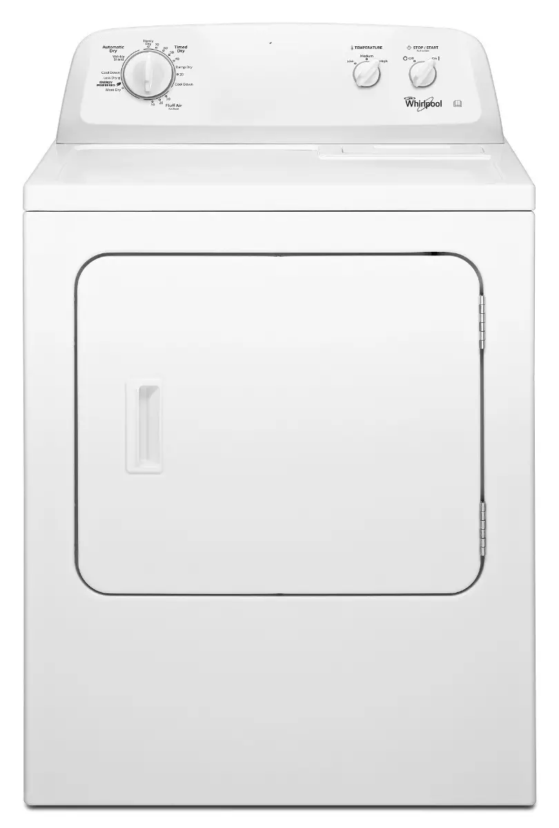 Whirlpool GRADED Atlantis 3LWED4705FW Classic American Style Vented Dryer, 15kg