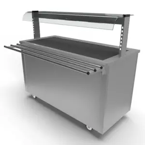 Moffat Versicarte Pro VC4HTQGTR Size 4 Hot Cupboard with Neo Ceran Hot Top package, Complete with Gantry & Tray Rail
