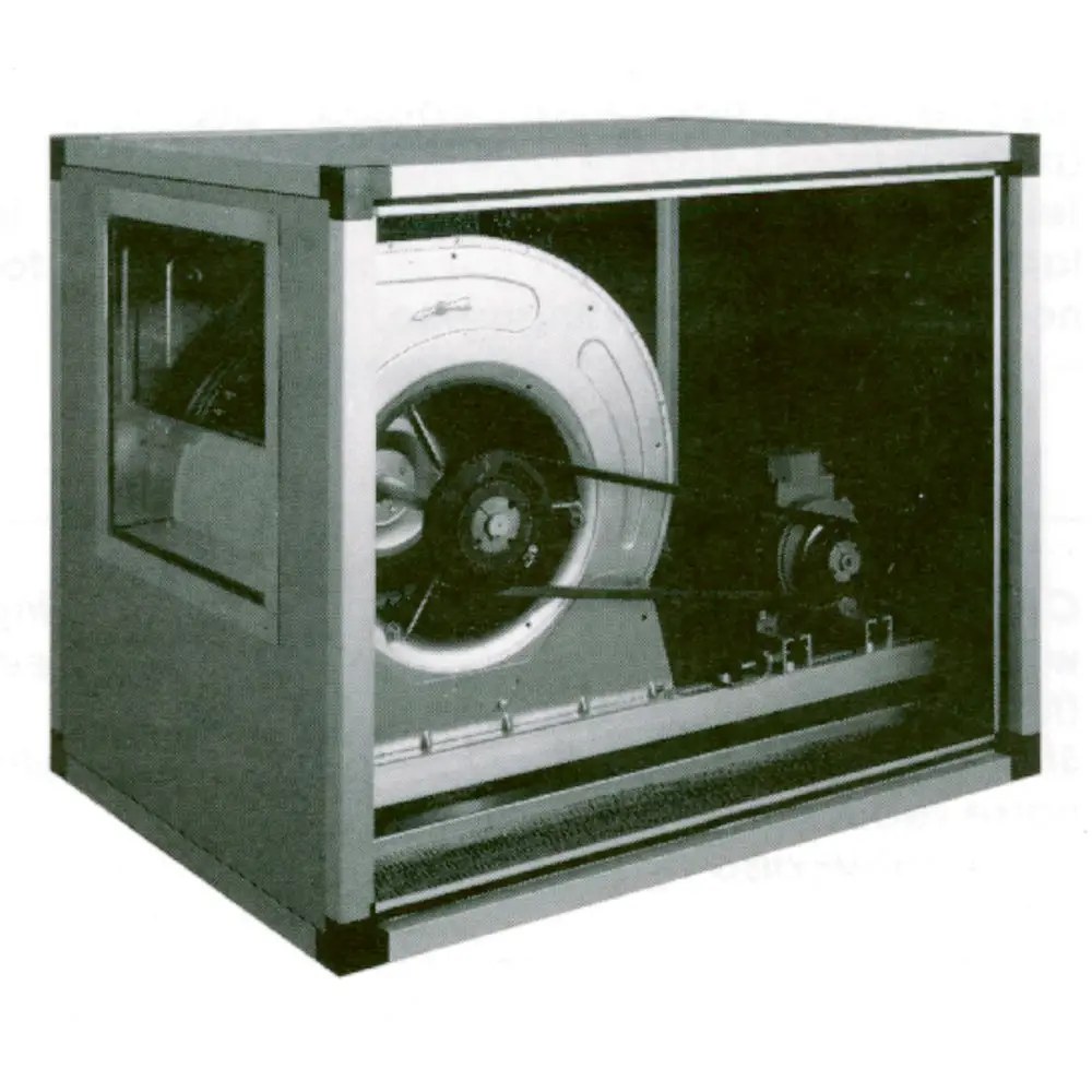 Diamond CT10/10112VS Centrifugal Ventilator With Isolated Caisson, Driven By Belt, 2 Velocities, 4500 M³/H