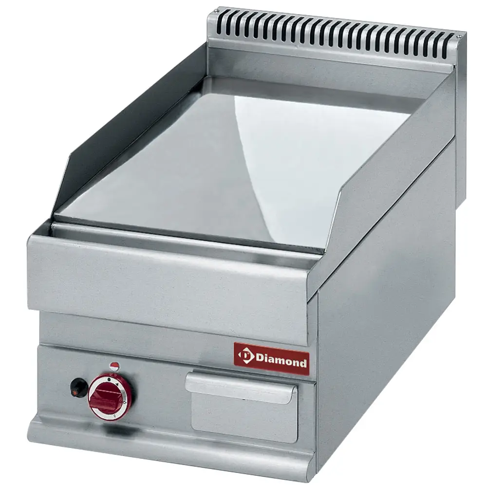 Diamond G65/PLCD4T Smooth Cooking Plate Countertop Chrome Gas Griddle