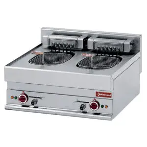 Diamond E65/F20-7T-230V/3- Double Basket Countertop Electric Fryer, 15kW